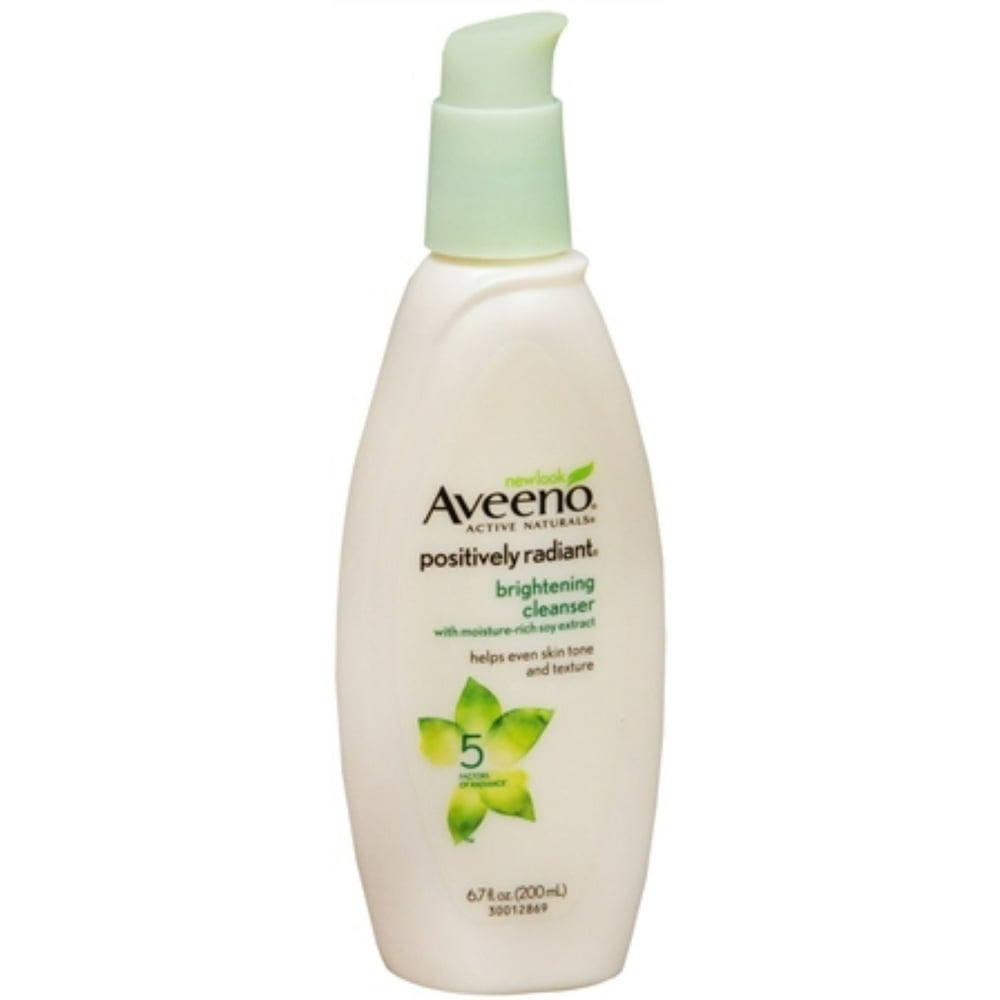 AVEENO Active Naturals Positively Radiant Cleanser 6.70 oz (Pack of 2