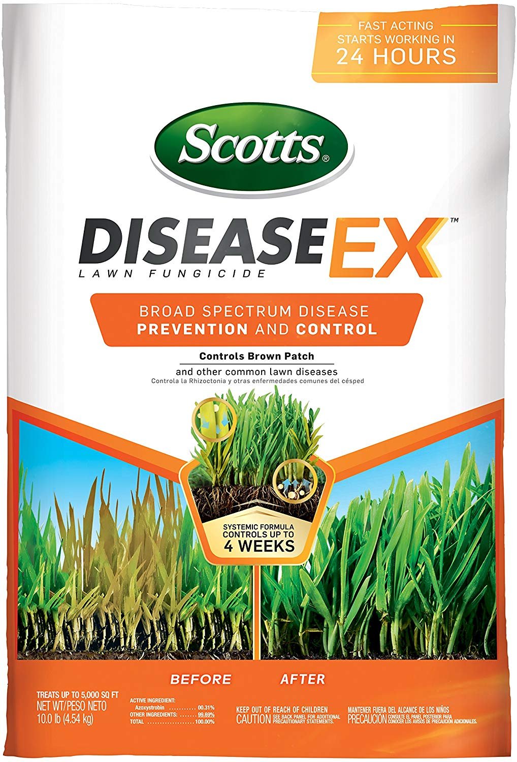 Scotts DiseaseEx Lawn Fungicide 5M