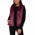 thumbnail image 2 of Nicole Miller Women's Reversible Quilted Faux Fur Insulated Puffer Vest, 2 of 6