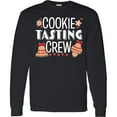thumbnail image 3 of Inktastic Christmas Cookie Tasting Crew with Holiday Cookies Long Sleeve T-Shirt, 3 of 5
