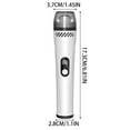 thumbnail image 3 of Hearth & Gear Rechargeable Pet Nail Grinder Three Speed Digital Display Nail Grinder Multifunctional Nail Grinder With Absorption Led Light For Small Dogs Barf Accessories Dog Accessories Puppies, 3 of 6