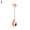 3, variant on ENJOYW Leaf Shape Handlle Coffee Spoon Dessert Scoop Fork Tablewear Kitchen Accessories Leaf Coffee Spoon/Fork