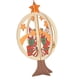 thumbnail image 1 of 1 Pieza Ornamento de de Navidad de 3D para Árbol de Ornamento Colgante Decoracion Rebanadas Scrapbooking do Macarena Ornamento de madera de la Navidad, 1 of 7