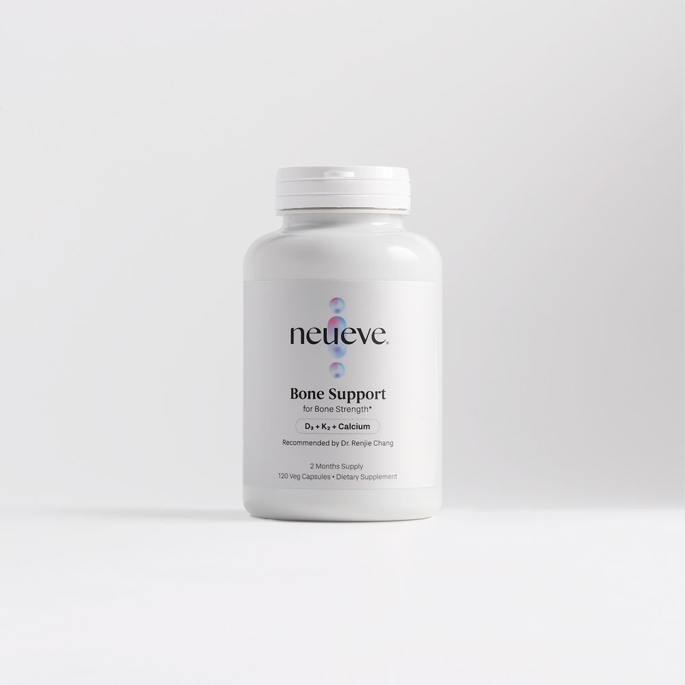 NeuEve Bone & Feminine Health Support with Calcium, D3 & K2, 120 Capsules
