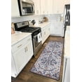 thumbnail image 2 of Wonnitar 2'x6' Washable Kitchen Runner Rug,Hallway Entryway Runner Rug, Oriental Medallion Distressed Non-Slip Mat, Bohemian Low-Pile Floor Carpet Runner for Bathroom Laundry Bedside, 2 of 7
