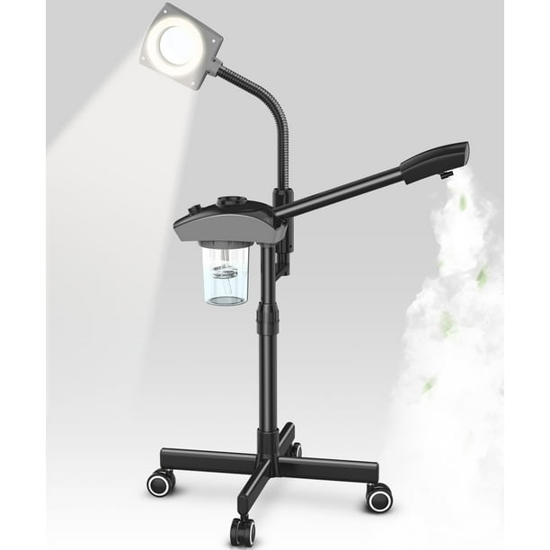 Vaporizador facial TASALON Professional Ionic 2 en 1 con lupa