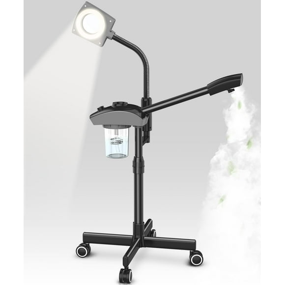 Vaporizador facial TASALON Professional Ionic 2 en 1 con lupa