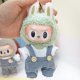 thumbnail image 3 of 17cm Labubu Doll Clothes Heartbeat Macaron Baby Pendant Clothes T-Shirt Button Up Suspender Pants Clothes Replacement Trend Gift, 3 of 5