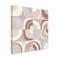thumbnail image 2 of Trademark Fine Art 'Circle Quartet Blush' Canvas Art by Wild Apple Portfolio, 2 of 4