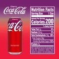 thumbnail image 6 of Coca-Cola Cherry Soda Pop, 16 fl oz Can, 6 of 12
