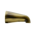 thumbnail image 4 of Westbrass E531-1F-06 5-1/4" Standard Front Connection Tub Spout, Antique Brass, 4 of 8