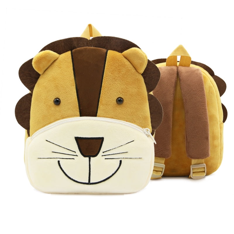Lion Drawstring Bag Backpack Children's Kids PERSONALISED Animal Gym Gift 