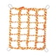 thumbnail image 2 of Hamacas Colgantes Strade Fareast Limited para Mascotas Juguete para Ratas Red de Cuerda Color Naranja, 2 of 8