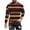 Coffee-long sleeve shirts for men, variant on AnuYalue Big and Tall Striped T-Shirt for Men Lightweight Crew Neck Tshirt Fashion Color Block Top Long Sleeve Workout Tee