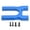 Blue, variant on YAHHU RC Diff Mount Fixed Holder Seat Aluminum Alloy Replacement Part for Arrma 1/8 Kraton 1/7 Limitless Remote Control Vehicle 0.7 oz / 19 g Lightweight Upgrade Accessories, Red[cite: 1]