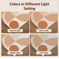 thumbnail image 7 of Design&I 8'x10' Washable Area Rug Beige Terracotta Geometric Abstract Modern Shapes with Curved Lines for Dining Room, Large Office, Lounge, Snag-Free, 7 of 7