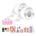 thumbnail image 2 of Cintas de doble cara,Juguete para niños con cinta adhesiva de doble cara Blow Bubbles Cinta con Caja y Herramientas Macarena Cintas de doble cara, 2 of 4