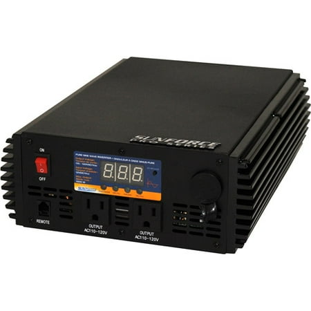 Control Pure Sine Wave Output - Sunforce 11240 1000 Watt Pure Sine Wave Inverter with Remote Control