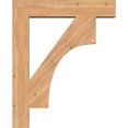 thumbnail image 3 of Ekena Millwork 5 1/2"W x 34"D x 42"H Westlake Block Smooth Bracket, Western Red Cedar, 3 of 25