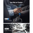 thumbnail image 2 of Cargador de teléfono de coche UYOUNG, retráctil, 4 en 1, cargador rápido de 30 W, 2 of 7