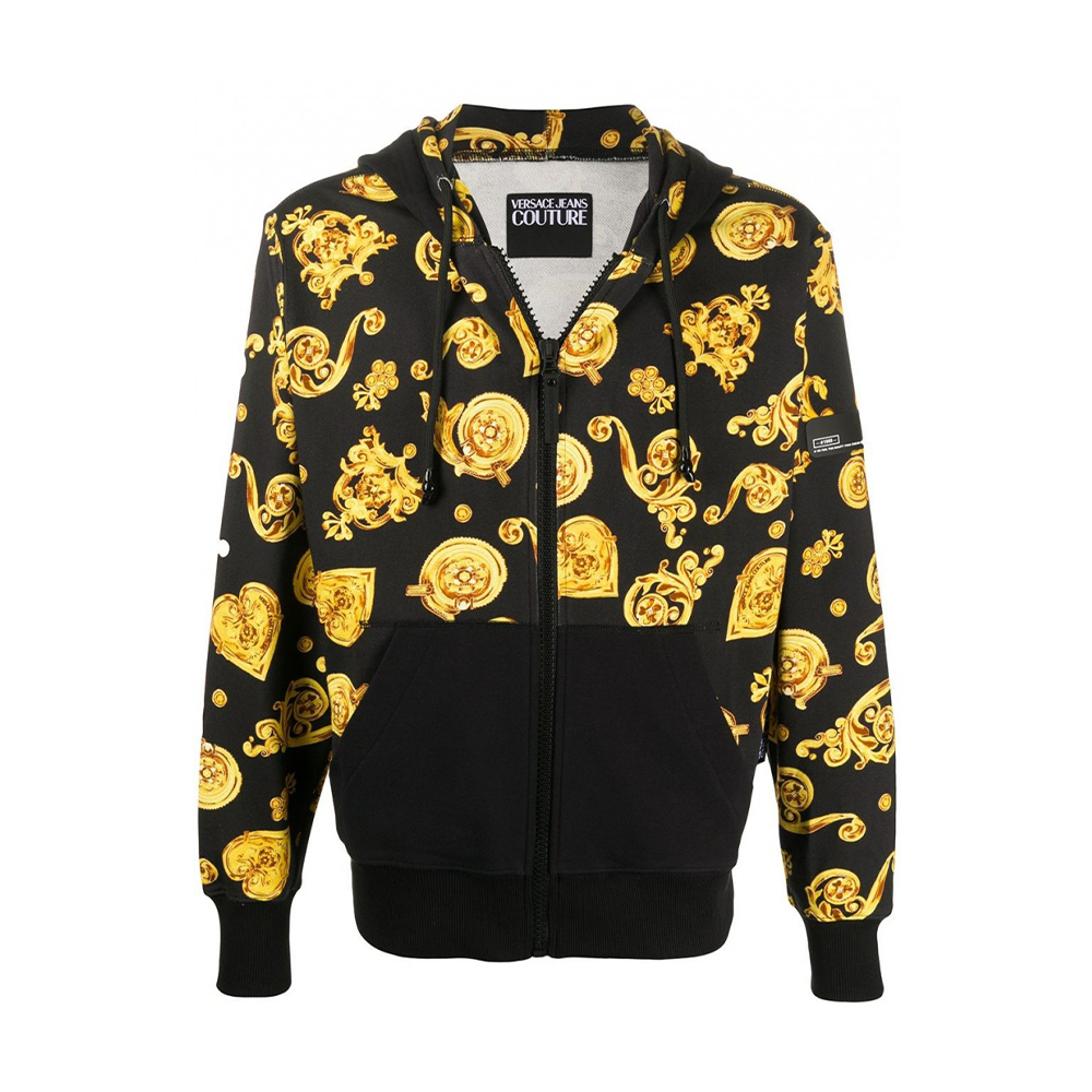 versace jeans couture black sweatshirt