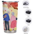thumbnail image 3 of To My Wife Coffee Tumbler Present Tumbler for Wife Anniversary Valentine''s Day Tumbler with Lid for Wife Stainless Steel Insulated Wife Tumbler from Husband 20oz, 3 of 6