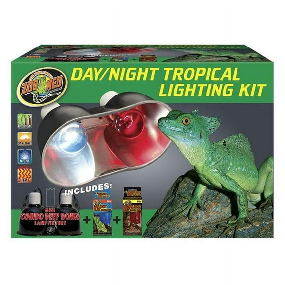 Zoo Med Day/Night Tropical Lighting Kit