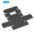thumbnail image 3 of Uxcell 3.9"x2.4"x2" Paper Soap Box with Window, 40 Pack Soap Boxes Rectangle Presents Packaging Boxes, Black, 3 of 6