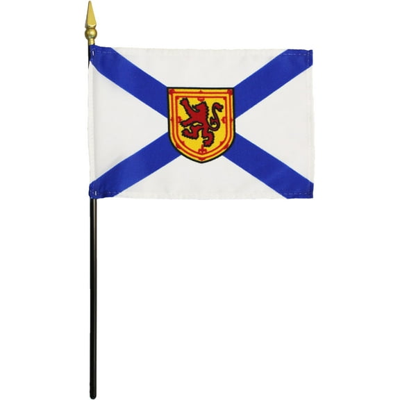 Nova Scotia - 4"X6" Stick Flag