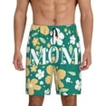 thumbnail image 2 of Daiia Happy Mother's Day1 Mens Woven Stretch Pajama Short,Short Pajama Pants-X-Large, 2 of 9