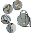 thumbnail image 4 of MKF Collection Nobella Croco Women's Crossbody Handbag by Mia K - Taupe, 4 of 6