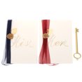thumbnail image 1 of 2pcs Delicate Wedding Oath Cards Wedding Vow Cards Wedding Declaration Cards, 1 of 8