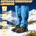 thumbnail image 1 of Guêtres de Randonnée Durables Équipement de Jambe pour Escalade en Plein Air et Aventures de Randonnée, 1 of 6