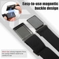 thumbnail image 7 of AWAYTR Kids Adjustable Magnetic Buckle Belts, Elastic Stretch Comfort Waist Bands for Children Jeans Uniform, 4PCS, 7 of 7