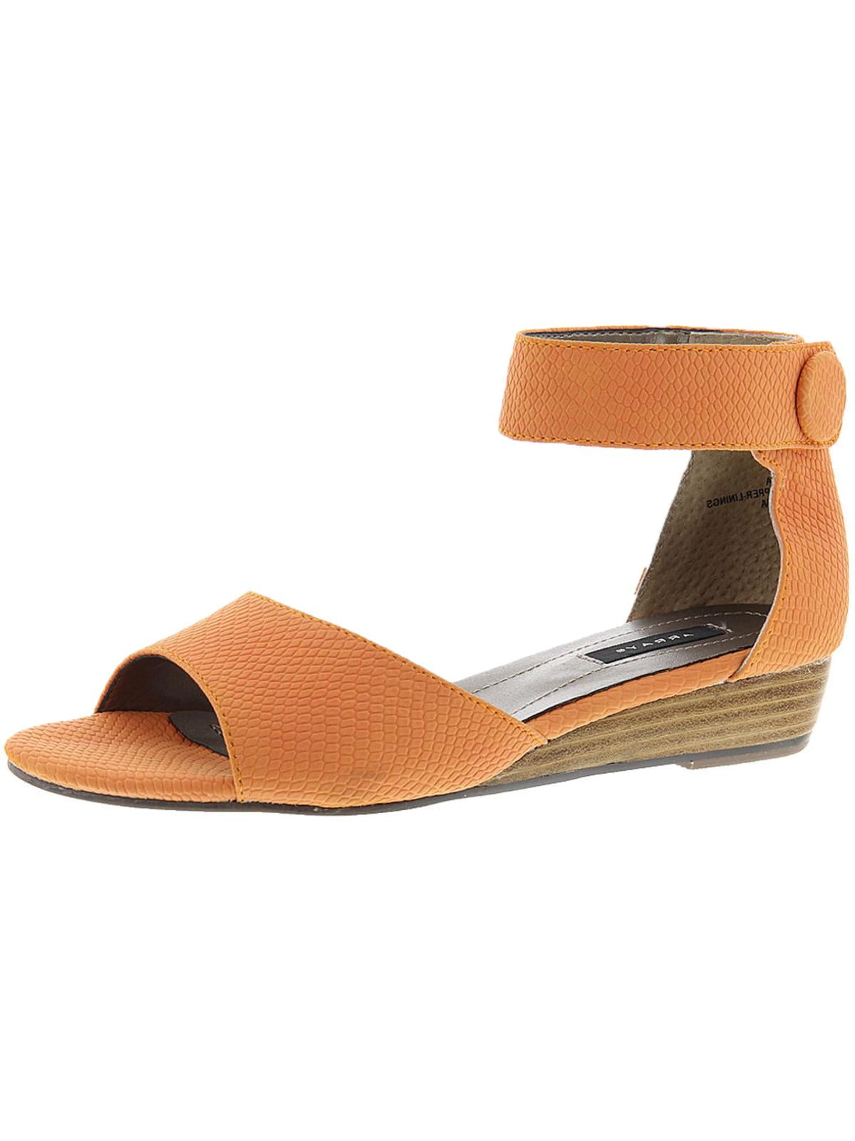 Array Shoes - Array Womens Havana Faux Leather Snake Print Wedge Sandals - Walmart.com - Walmart.com