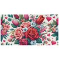 thumbnail image 2 of Floral Mother's Day Flowers 3 Ring Binders 1.5 inch Hardcover File Folders with Interior Pockets A4 Size Organizer for School Office Hospital, 2 of 8