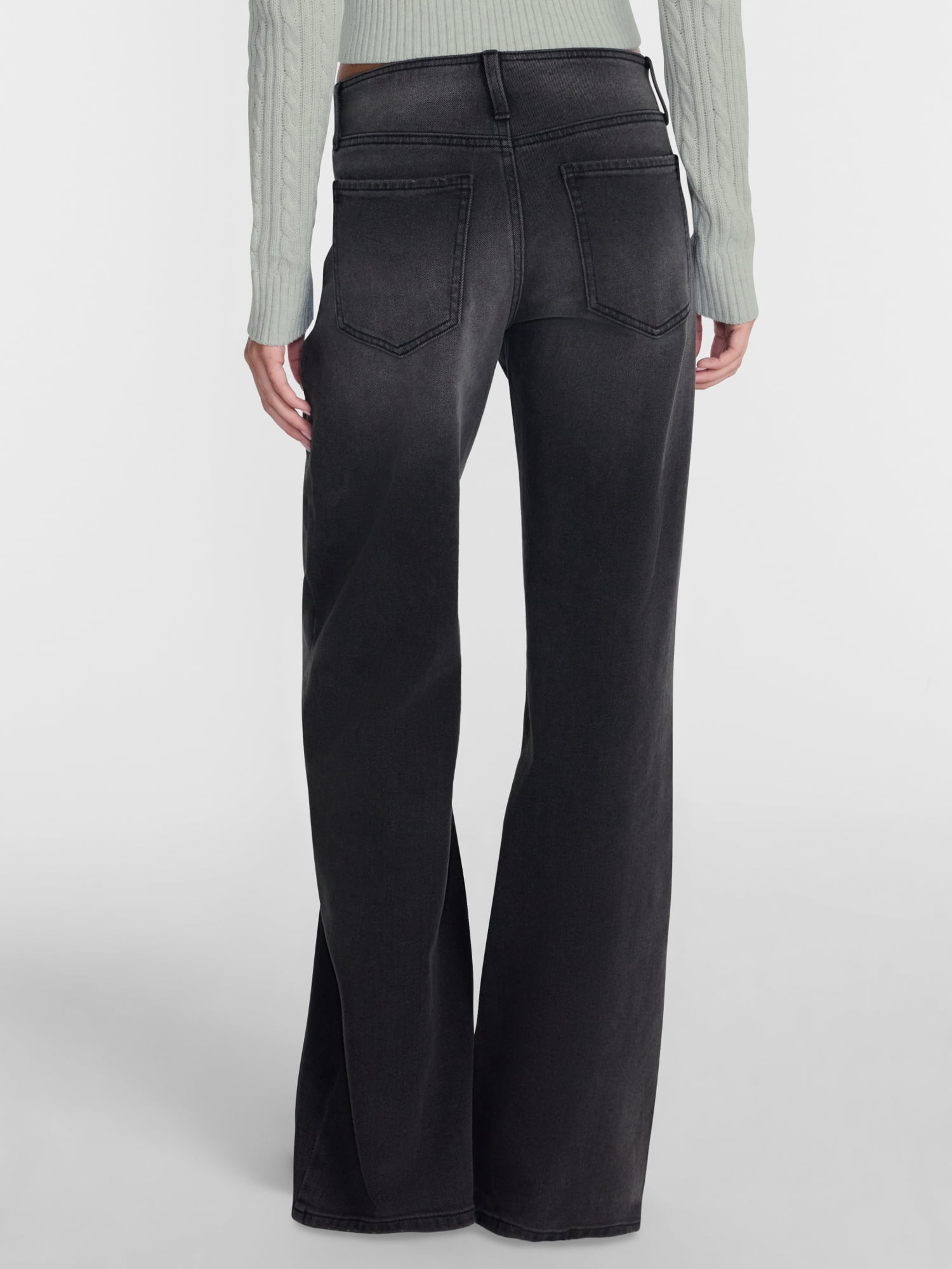 No Boundaries No Waist Baggy Jeans, 31.5'' Inseam, Women's XXS-XXL