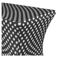 thumbnail image 2 of Rectangular Spandex Table Covers 4ft Fitted Tablecloth Wedding Event Patio Table Decorations Elastic Fabric Stretch Table Covers for 4 ft Folding Table (Black Polka Dot), 2 of 3