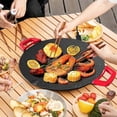 thumbnail image 5 of Electric Griddle - Smokeless Electric BBQ Grill Baking Trays, Nonstick Cooking Griddle Pan Pancake Maker EU Plug, 5 of 5