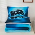 Gaming Comforter Set Twin Size for Boys Kids Game Room Decor Video Game