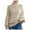 A-Khaki, variant on Women's Sweaters Knit Sweater Batwing Sleeve Roll Neck Solid Color Pullover Loose Cozy Winter Wear Ladies Sweaters Fall Shirts A- 4XL