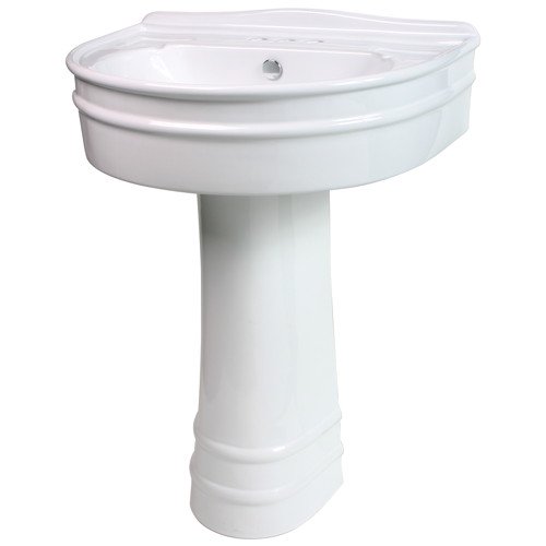 PREMIER ESSEN™ BATHROOM PEDESTAL SINK BOWL WITH 4 IN. CENTER FAUCET