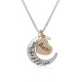 thumbnail image 1 of New Heart Pendant Necklace Jewelry I Love You To The Moon Back Letter Mom Necklaces For Women Mother Day Gift Fashion Necklace Gao Jinjia LED, 1 of 2