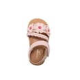 thumbnail image 6 of bebe Toddler Girl's Sandals – Fashion Flat Sandals, Cute Summer Shoes for Little Girls with Flower and Braided Strap, 6 of 11