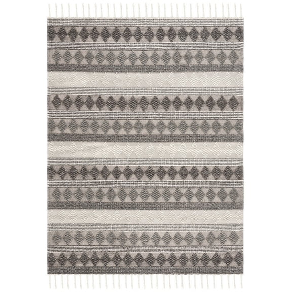 SAFAVIEH Natura Cailyn Southwestern Area Rug, Ivory/Black, 8' x 10'