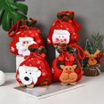 thumbnail image 3 of POINTERTECK Exquisite Goodies Pouch Wear-resistant Fabric Christmas Santa Gift Bag for Home, 3 of 9