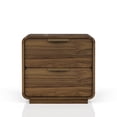 thumbnail image 4 of I Home Furnishings Summerfield Nightstand w/ USB in Walnut Finish, 4 of 4
