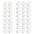 thumbnail image 1 of 2x50 Cabezas De Flores De Rosas De Malla De Espuma Artificial Para Bodas, 4 Cm, Color Blanco 2 piezas Zulema Cabeza de flor de rosa de boda, 1 of 8