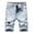 Blue 01, variant on IROINNID Athletic Running Shorts, Basketball Gym Workout Shorts for Men with Zippered Pockets