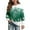 Green, variant on Ulitacool Christmas Sweatshirt Girl Long Sleeve Boys And Girls Pullover Sweaterfall Winter Crewneck Newyears Shirts Xmas Blouse Adorable Festival Shirt Blue 3-4 Years